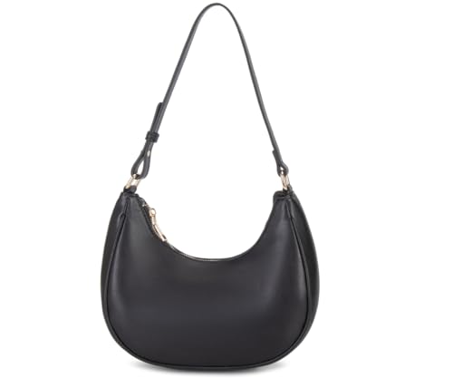Image of CYHTWSDJ Shoulder Bags for Women, Cute Hobo Tote Handbag Mini Clutch Purse with Zipper Closure