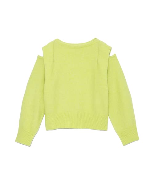 [セルフォード] ショルダーカッティングニットプルオーバー CWNT224092 レディース