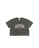 RIBBON ARCH LOGO TEE L CHARCOAL S
