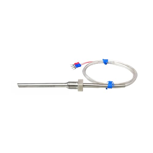 Sonde Pt100 étanche M12x1.5 pour stopper les erreurs de mesure thermique de -50°C à 200°C
