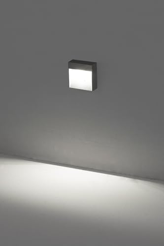 Aplique LED de 8W KIKI 3000K lámpara gris exterior IP65 de Rossini 4