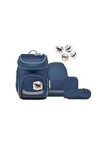 ergobag cubo Set ergonomischer Schulranzen Klassisch 5-teilig 1. Klasse Grundschule