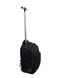 URBANFEEL Mochila con Ruedas y Asa Telescópica, 40L
