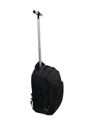 Mochila con ruedas para evitar dolor de espalda con asa telescópica 40L