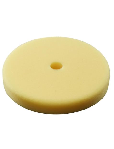 49-36-2784 7-Inch Yellow Foam Polishing Cutting Pad Replacement Compatible with Milwaukee 2738-20 Polisher, 5/8 in. Arbor Hole