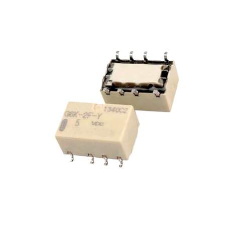 Relais de signal G6K-2F-Y-5VDC à 8 broches pour circuits imprimés