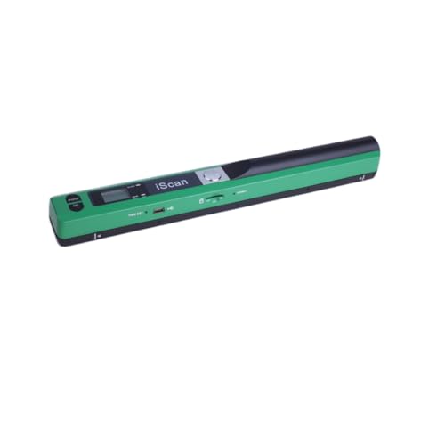 Uxsjakjsd Escáner Portátil de Documentos de 900, Tamaño A4, para Libros y Fotografías, Escaneo Instantáneo, Compatible con Formatos JPG/PDF B