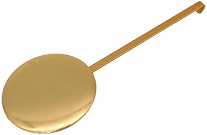 KORENJUL Quartz Wall Clock Accessories Pendulum Metal Pendulum High Gloss Gold Custom Size Pendulum (Round)