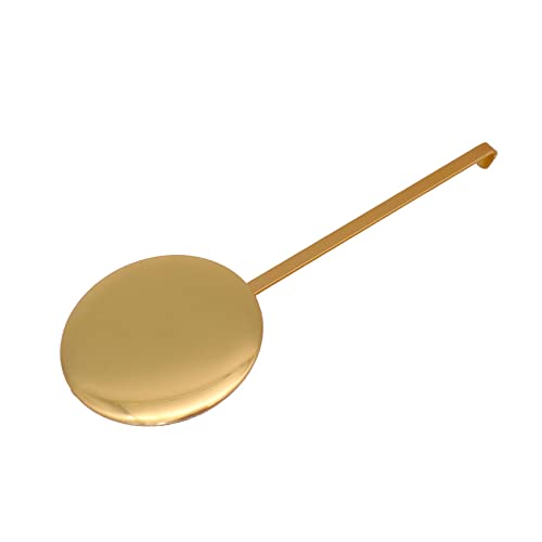 Korenjul Quartz Wall Clock Accessories Pendulum Metal Pendulum High Gloss Gold Custom Size Pendulum (Round) #TOP20