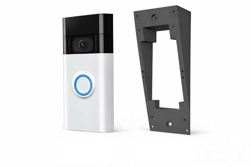 Up/Down ANGLE MOUNT for Ring Video Doorbell 1/2/3/4/+ (New Pro 2024 Model)