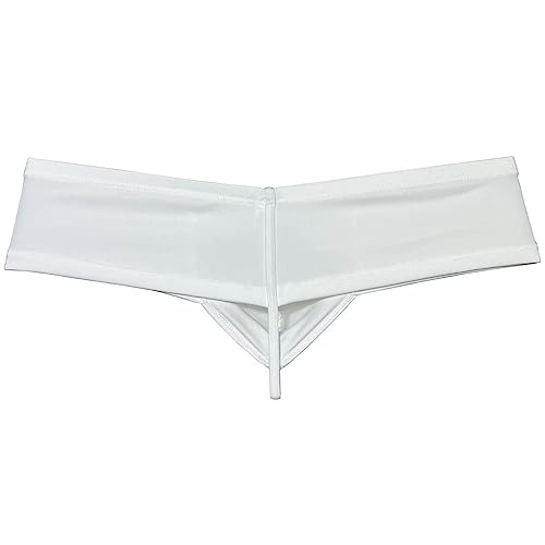 Men's Second-skin Feel Mini Cheek Underwear Male Pouch Enhancing Brazilian Bikini String Crotch Boxer Briefs4