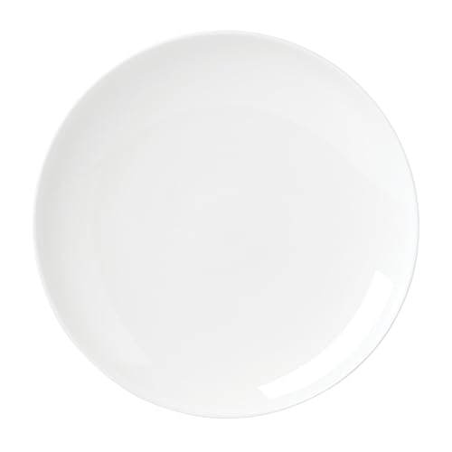 Image of Lenox Dinnerware Set, Studio 1414 Coupe 12-Piece Set, Service For 4, Bone China Material, Dishwasher & Microwave Safe, Home And Kitchen, Kitchen And Dining, Plates And Bowls Sets (White, 12 Pieces)