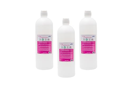 Jofel - AT30200, Pack 3 litros de jabón en Gel champú Aloe, para dosificadores de jabón rellenables, 3 x 1 L