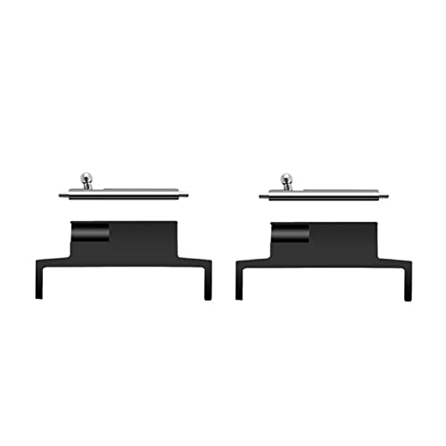 時計用 18 に 20 ミリメートルコネクタと 2 スプリング接続アダプタ黒時計ツール交換コネクタスマートウォッチストラップ