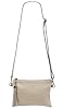 SH Leder - Anny G248 - Sac à bandoulière - En cuir véritable - 22 x 15 cm, beige, Small #2