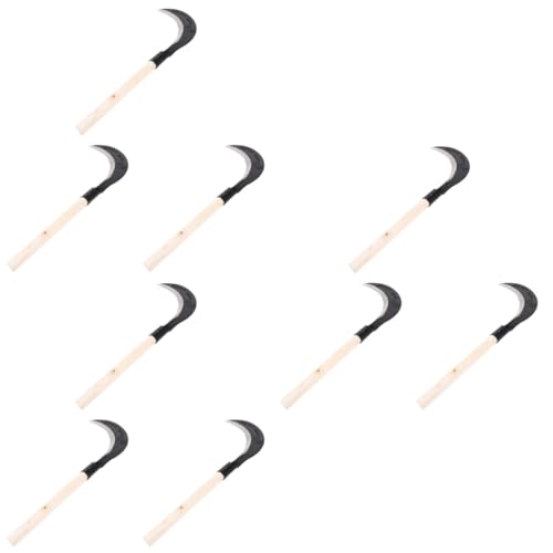 YARNOW 3St Manganstahlgras Handsense Gartengrasmesser