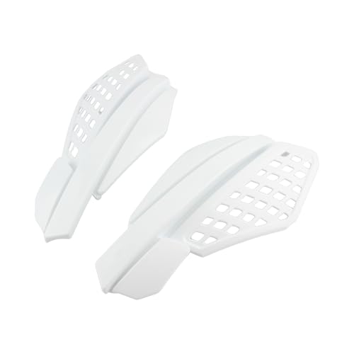Protège-mains universel moto 22mm blanc pour motocross