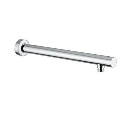 Braccio doccia satinato tondo (30 cm)