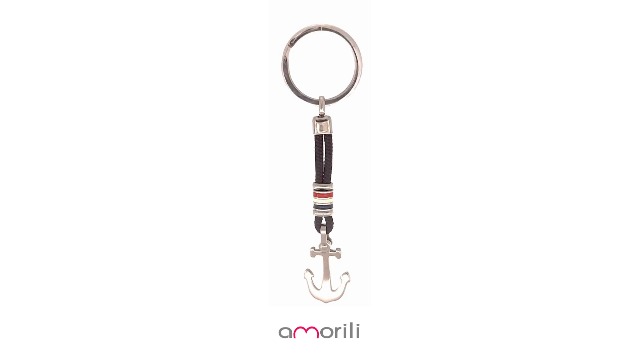 Portachiavi in pelle 3D a forma di barca a vela, con ciondolo per borsa e tiretto per cerniera, accessorio *VANCA*, prodotto in Giappone #56576 - Italia