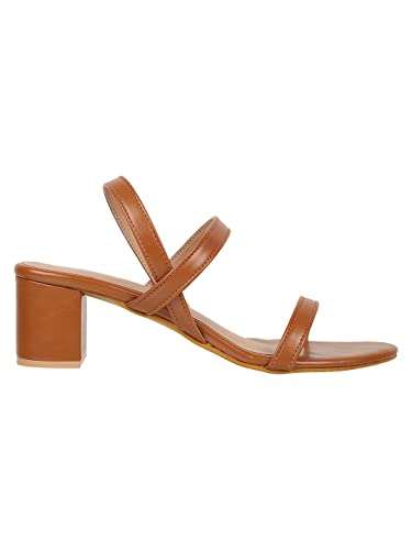 Image of ICONICS Women's Heels, Tan, 3