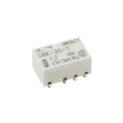 Relais G6K-2G-Y-12VDC composant CMS 8 pins pour circuit imprimé et automatisme de précision