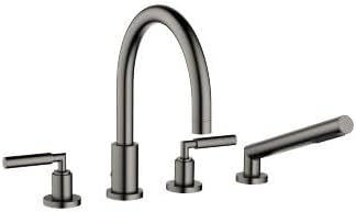 Dornbracht Bathtub Mixer Tara. 27512882-99 Dark Platinum Matt