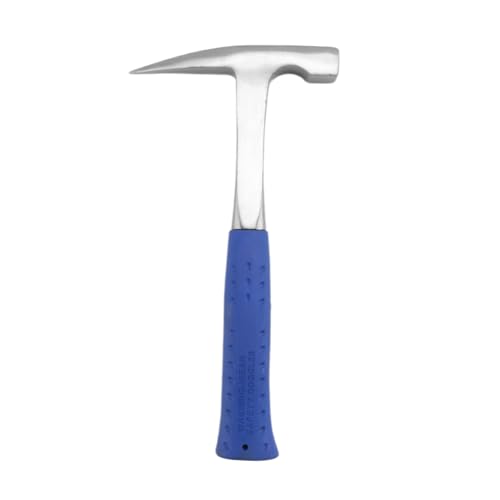 AWAOVV Brick Hammer, Rock Pick Hammer, Fossil Hammer, Chipping Hammer Scutch Pickaxe, Geological Rock Hammer for Exploration, Fossil Excavation, Rock Climbing, Masonry
