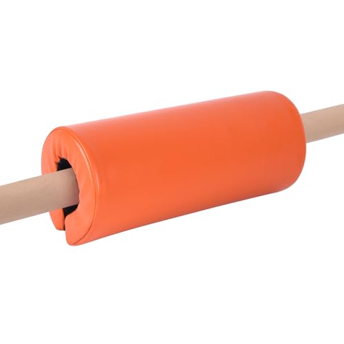 SoeKoa Gymnastics Bar Pad, Gymnastics Bar Mat, Protective Package for Gymnastics Bars, Parallel Bars, Uneven Bars, Horizontal Bars, Ballet Bars, Most Children's and Adult Gymnastics Bars (Orange)