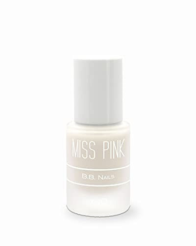 Miss Pink BB Nagellack - angereichert, reduziert Trockenheit, versteckt Unvollkommenheiten, glättet die Nageloberfläche - 10 ml Cover