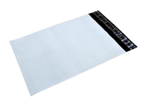 HouseLabels 7.5x10.5 Inch (Size #2) 200 Pcs Strong Poly Mailers Shipping Envelopes with Thick Self-sealing Adhesive, Waterproof and Tear Proof Multipurpose Envelopes, Keeps Items Safe & Protected