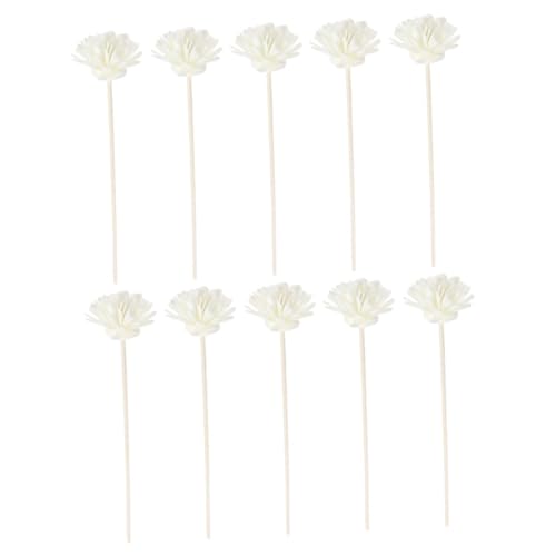 Healifty 10Pcs Diffuser Sticks Straight Aromatherapy Sticks for Home Fragrance Elegant Design for Bedroom Living Room and Car Decor Enhances Scents and Relaxation