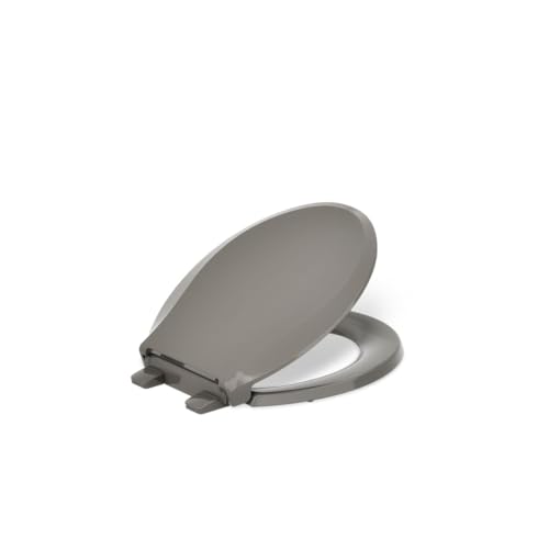 Image of KOHLER 4639-RL-K4 Cachet ReadyLatch Round Toilet Seat Soft Close, Cashmere