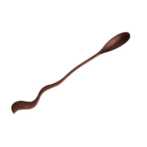 Purecopper 7.08-Inch Vintage Coffee Spoon, Hand-Forged Antique Copper Spoon, Suitable for Stirring Coffee, Milk, And Cocktails (1)