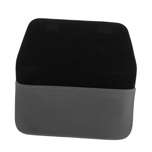 Porta Occhiali da Sole per Auto Pelle Resistente Clip per Visiera con Biglietti Integrato Organizer per e Documenti Nero Elegante per Veicoli e Camion