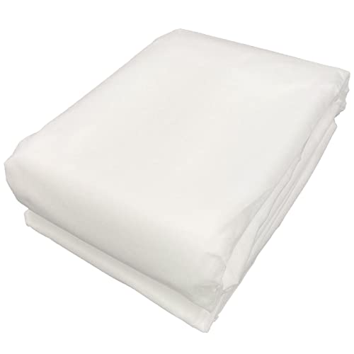 Muzhira Wintervlies für Pflanzen Frostschutz, 17g/m² 1m x 10m Gartenvlies Frostschutzvlies für Pflanzen für Wetterfest, Kälte, Vögel und Insekten - Weiss