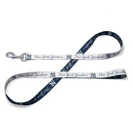 Laisse New York Yankees pour chien accessoire de promenade avec mousqueton robuste