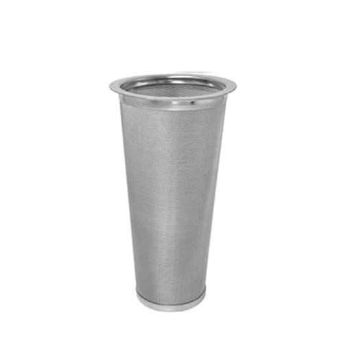 Filtro de café de acero inoxidable para cafetera, tarro de boca ancha, infusor de bebidas de frutas, suministros de elaboración de cerveza, filtro de café portátil