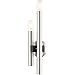 Livex Lighting 2 Light Brushed Nickel ADA Double Sconce