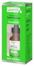 OLIOLOGY 100% Natural COCONUT Oil Nutrient -Rich Facial Treatment 30ml/1 oz