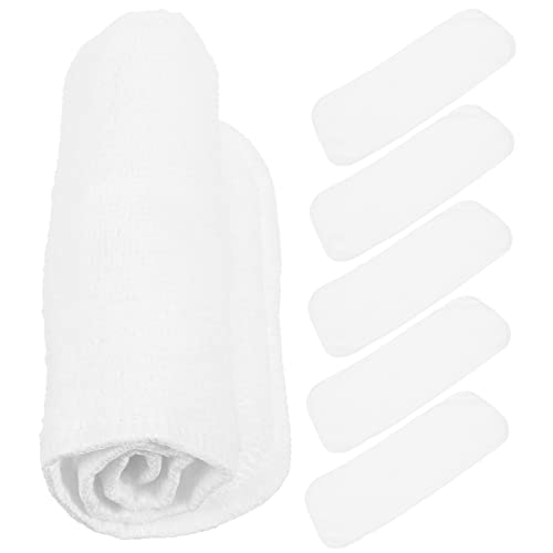 Wakauto Baby Diaper Liners 8 Pieces Washable Reusable Liners Soft Absorbent Leak-Proof for Newborns