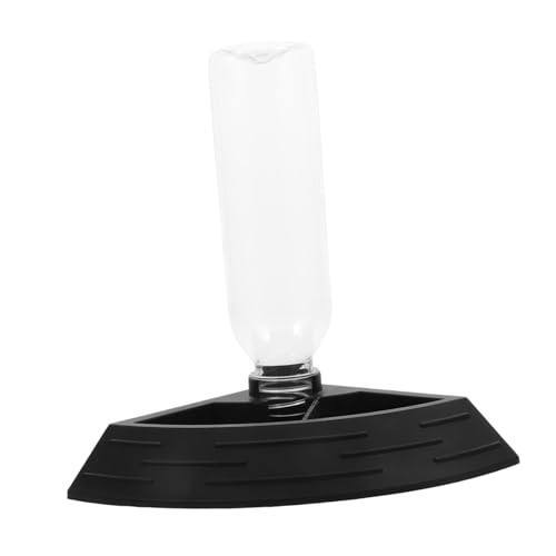 UTHCLO 爬虫類用自動給水器 転倒防止設計 水溢れ防止 持続給水可能 自動補充トレイ付き 小動物の餌皿兼用 簡単解洗浄可能 リクガメ トカゲ