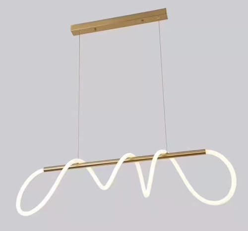 Image of blissbells Smart Voice Assist Chandelier (Gold Metallic LED Chandelier)