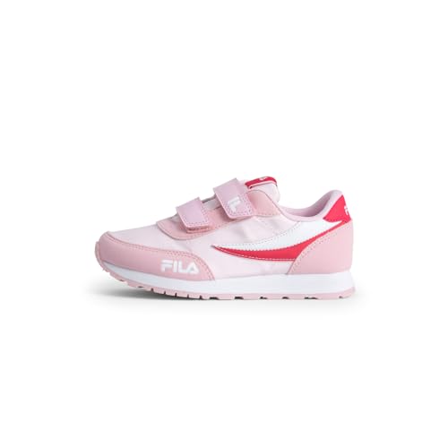 FILA Orbit Revolution Velcro Kids Sneaker, Pink-a-Boo-Pink...