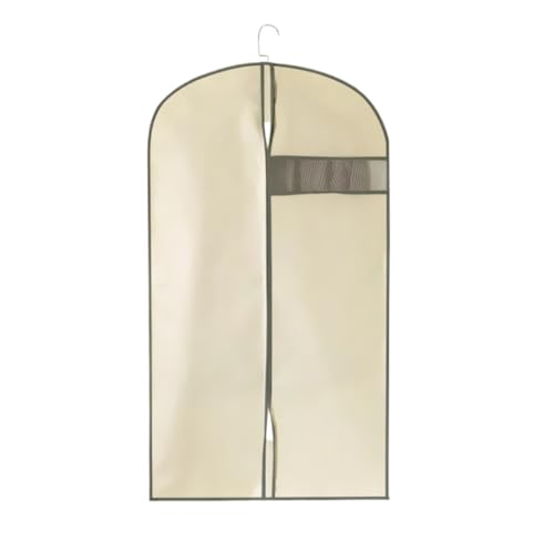 Habrur Clothes Cover 5 Pack Non-Woven Garment Bag For Travel Suit Bag Foldable For Hanging Clothes Suit Bags (Color : B, Size : 60 * 90cm)