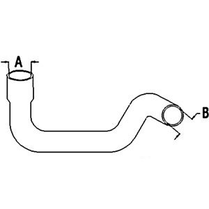 Radiator Hose Lower Part No: A-330031933