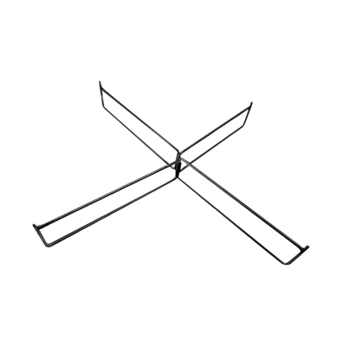 Toysmith 折りたたみ式クーラースタンド グラウンドスタンド スーツケースラック クーラーボックス台座 持ち運びやすい 安定性アップ コンパクト ユニバーサル ゴミ袋ブラケット 折りたたみ式スタンドラック 収納ビンスタンド バーベキュー用 キャンプ アウトドア 黒,51cmx36cmx7cm