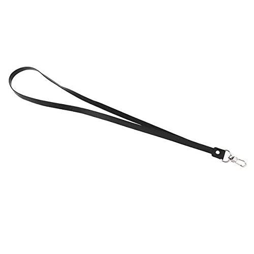 bnf® 2xPU Leather Neck Strap Lanyard Metal Clips for ID Cards Badges Black | Clothing Shoes & Accessories | Mens Accessories | ID & Document Holders-image-10