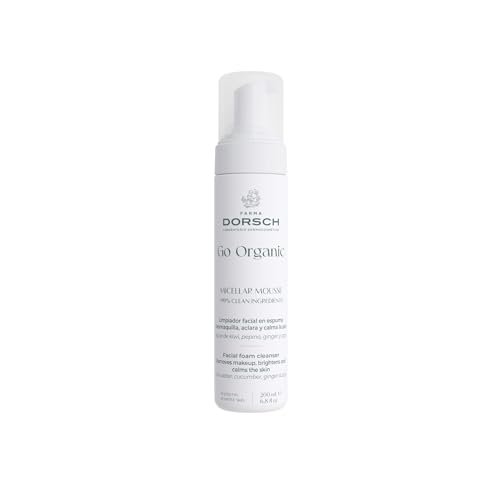 FARMA DORSCH - Micellar Mousse | Espuma Limpiadora Facial Hidratante Y Antioxidante | +99% Clean Ingredients | 200 Ml