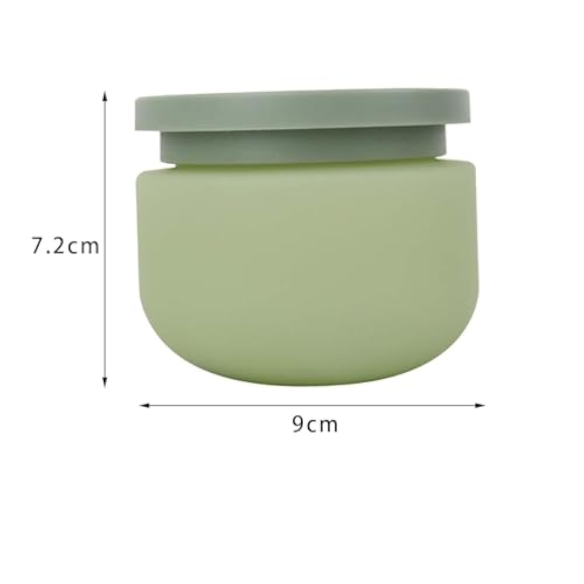 6Xcream Jar With Lids Leakproof Cosmetic Containers