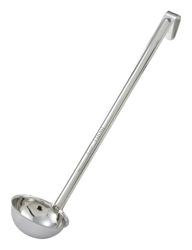 Winco - LDI-4 Winco Stainless Steel Ladle, 4-Ounce